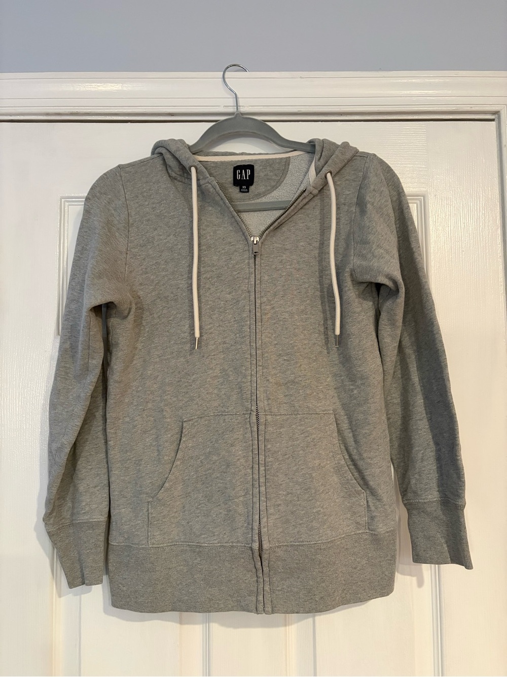 GAP Gray Zip-Up Hoodie